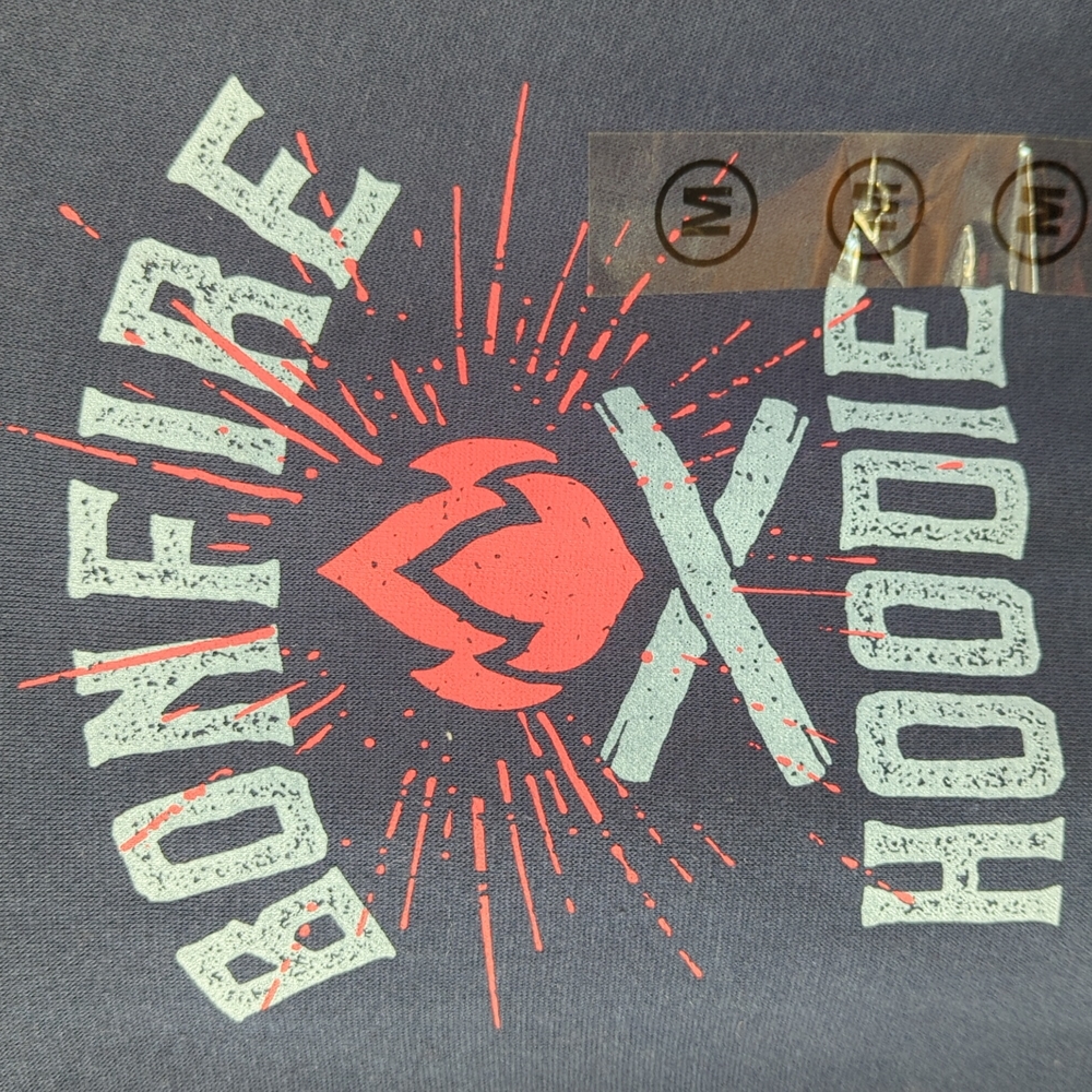 NWT! Points North "Bonfire Hoodie" Size Medium, Navy Blue